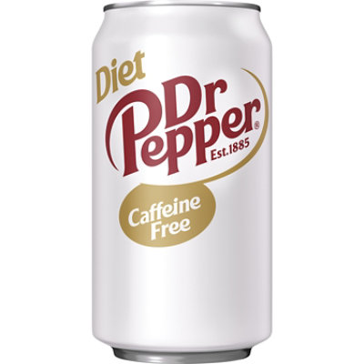 Dr Pepper Diet Caffeine Free Soda In Can - 12-12 Fl. Oz. - Image 4