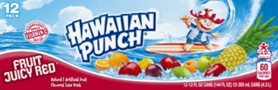 HAWAIIAN PUNCH Flavored Juice Drink Fruit Juicy Red - 12-12 Fl. Oz. - Image 6