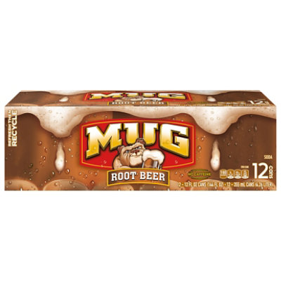 Mug Root Beer, 12 Fl Oz (pack of 12)