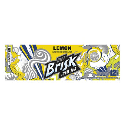 Brisk Iced Tea Lemon Diet - 12-12 Fl. Oz. - Safeway