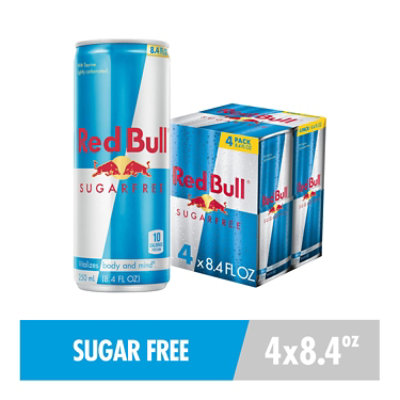 Red Bull SugarFree Energy Drink 80mg Caffeine - 4-8.4 Fl. Oz.