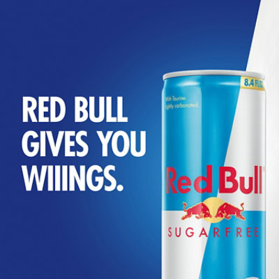 Red Bull Sugar Free Energy Drink - 4-8.4 Fl. Oz. - Image 4