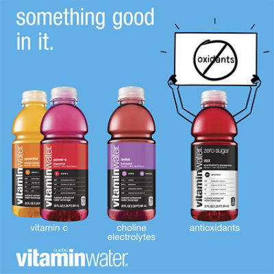 vitaminwater Water Beverage Nutrient Enhanced Variety Pack - 12-20 Fl. Oz. - Image 4