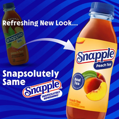 Snapple Peach Tea Bottle - 16 Fl. Oz. - Image 4