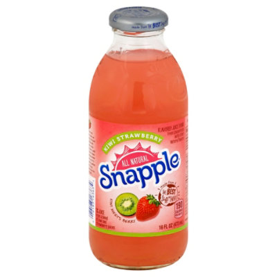 Snapple Kiwi Strawberry Juice Drink In Recycled Plastic Bottle - 16 Fl. Oz. - Image 1