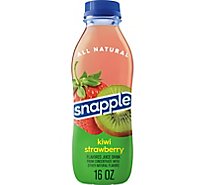 Snapple Kiwi Strawberry Juice Drink In Recycled Plastic Bottle - 16 Fl. Oz.