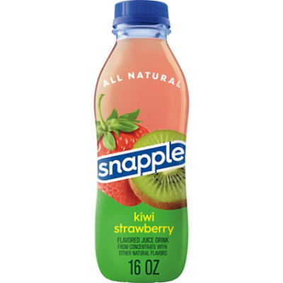 Snapple Juice Drink Kiwi Strawberry Bottle - 16 Fl. Oz.