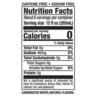 Canada Dry Lemon Lime Sparkling Seltzer Water Bottle - 2 Liter - Image 2