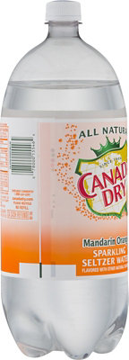 Canada Dry Mandarin Orange Sparkling Seltzer Water Bottle - 2 Liter - Image 7