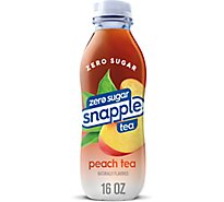 Snapple Peach Tea In Recycled Plastic Bottle - 16 Fl. Oz.
