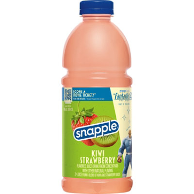 Snapple Kiwi Strawberry Juice Drink Bottle - 32 Fl. Oz. - Image 1