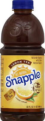 Snapple Lemon Tea Bottle - 32 Fl. Oz. - haggen