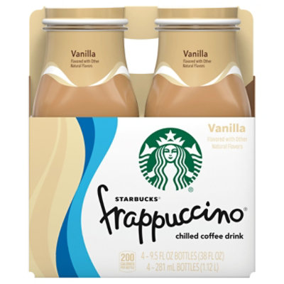 Starbucks frappuccino Coffee Drink Chilled Vanilla - 4-9.5 Fl. Oz. - Image 3