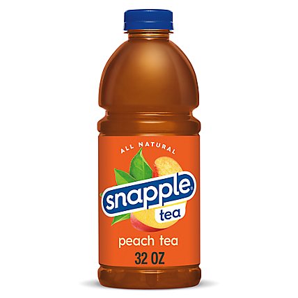 Snapple Peach Tea Bottle - 32 Fl. Oz. - Image 1