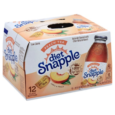 Snapple Diet Iced Tea Peach - 12-16 Fl. Oz. - Image 1