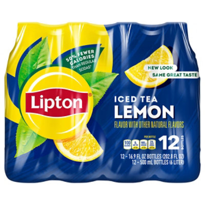 Lipton Iced Mango Tea, 16.9 oz Bottles,, 12 Count 