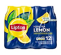 Lipton Iced Tea Lemon - 12-16.9 Fl. Oz.