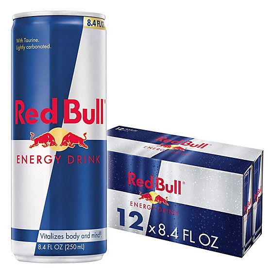 Red Bull Energy Drink - 12-8.4 Fl. Oz.