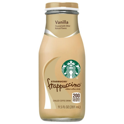 Starbucks frappuccino Coffee Drink Chilled Vanilla - 9.5 Fl. Oz. - Image 2