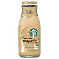 Starbucks frappuccino Coffee Drink Chilled Vanilla - 9.5 Fl. Oz. - Image 1