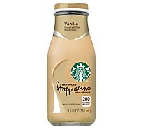 Starbucks frappuccino Coffee Drink Chilled Vanilla - 9.5 Fl. Oz.
