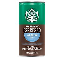 Starbucks Doubleshot Espresso Beverage Espresso & Cream Light - 6.5 Fl. Oz.