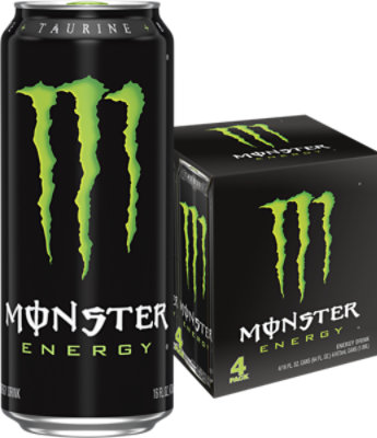 Monster Energy Original - 4 - 16 Fl. Oz. - Image 1