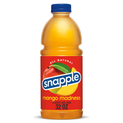 Snapple Mango Madness Flavored Juice Drink Bottle - 32 Fl. Oz.