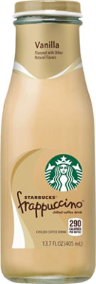 Starbucks frappuccino Coffee Drink Chilled Vanilla - 13.7 Fl. Oz.