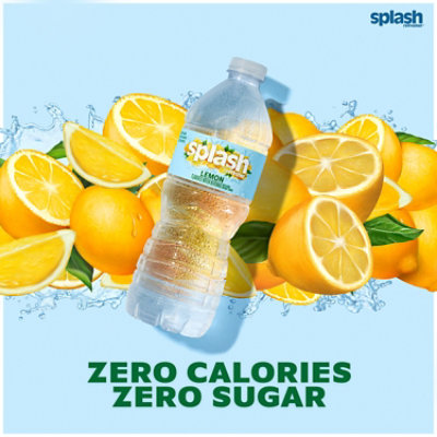 Splash Refresher Lemon Flavored Water - 6-16.9 Fl. Oz. - Image 2