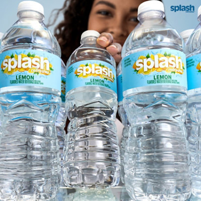 Splash Refresher Lemon Flavored Water - 6-16.9 Fl. Oz. - Image 4