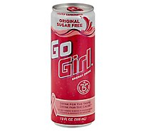 Go Girl Energy Drink Sugar Free Original - 12 Fl. Oz.
