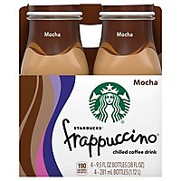 Starbucks frappuccino Coffee Drink Chilled Mocha - 4-9.5 Fl. Oz. - Image 1