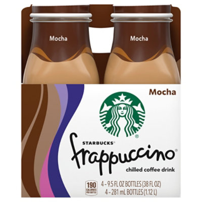 Starbucks frappuccino Coffee Drink Chilled Mocha - 4-9.5 Fl. Oz. - Image 3