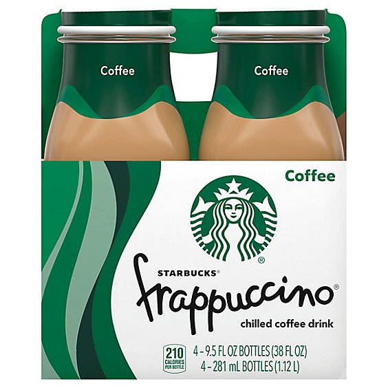 Starbucks frappuccino Coffee Drink Chilled Coffee - 4-9.5 Fl. Oz.
