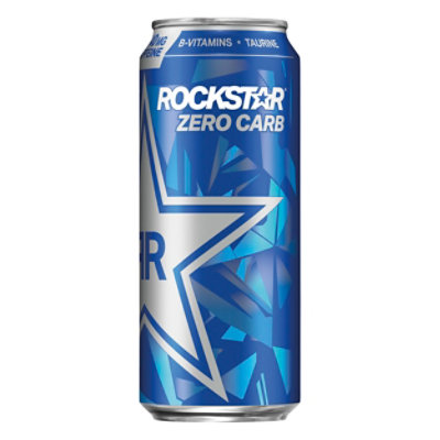 Rockstar Energy Drink Zero Carb - 16 Fl. Oz. - Image 1