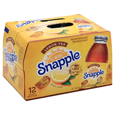 Snapple Iced Tea Lemon - 12-16 Fl. Oz. - Image 1