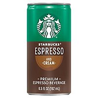 Starbucks Doubleshot Espresso Beverage Espresso & Cream - 6.5 Fl. Oz. - Image 1