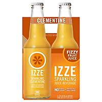 Izze Juice Beverage Blend Sparkling Clementine - 4-12 Fl. Oz. - Image 1