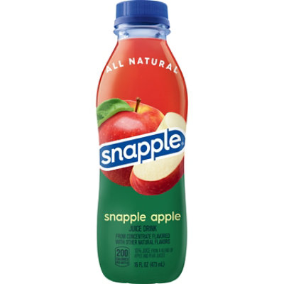 Snapple Apple Juice Drink Recycled Plastic Bottle - 16 Fl. Oz. - Image 4