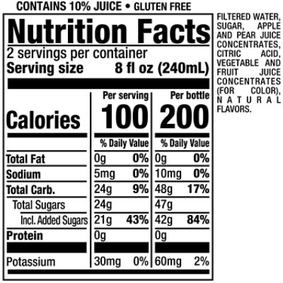 Snapple Apple Juice Drink Recycled Plastic Bottle - 16 Fl. Oz. - Image 5