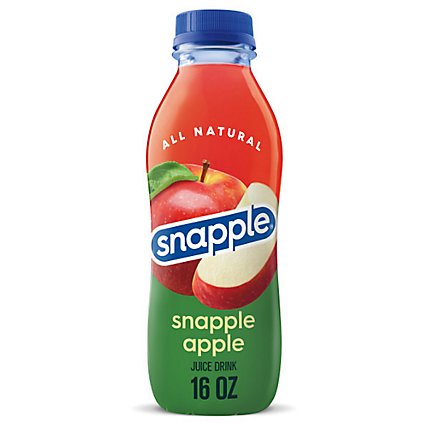 Snapple Apple Juice Drink Recycled Plastic Bottle - 16 Fl. Oz. - Image 1