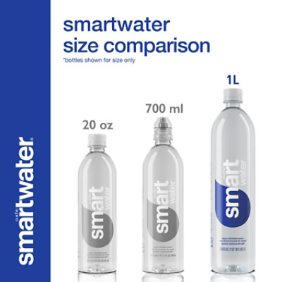 smartwater Water Premium Vapor Distilled - 33.8 Fl. Oz. - Image 3