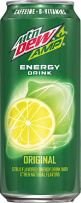 AMP Energy Drink Boost Original Citrus - 16 Fl. Oz. - Image 2