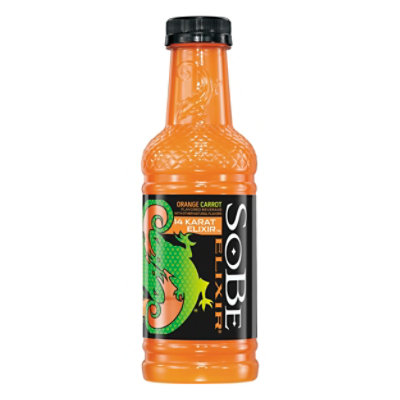 SoBe Elixir Flavored Beverage Orange Carrot