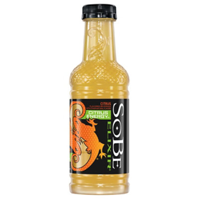 SoBe Elixir Flavored Beverage Citrus Energy - 20 Fl. Oz. - Image 3