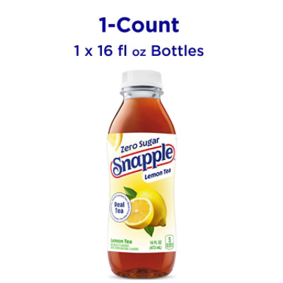 Snapple Diet Lemon Iced Tea Bottle - 16 Fl. Oz. - Image 3