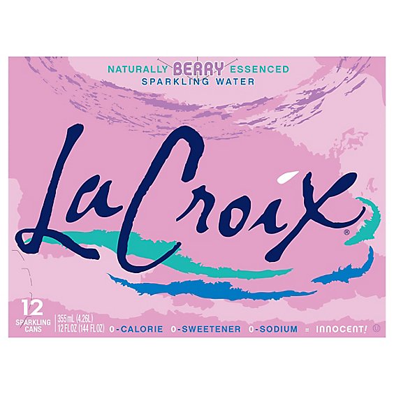 LaCroix Sparkling Water Core Berry 12 Count - 12 Oz