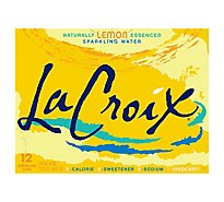 LaCroix Sparkling Water Core Lemon Lemon 12 Count - 12 Oz