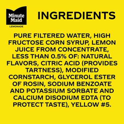 Minute Maid Juice Lemonade - 20 Fl. Oz. - Image 5